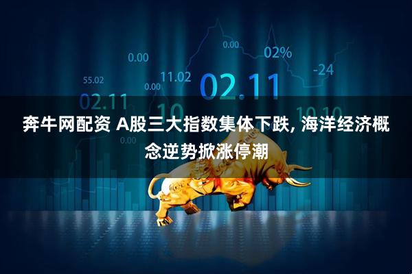 奔牛网配资 A股三大指数集体下跌, 海洋经济概念逆势掀涨停潮